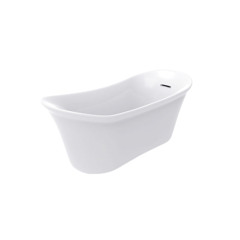 Bravat 1.7m Free Standing Bathtub Superior Home